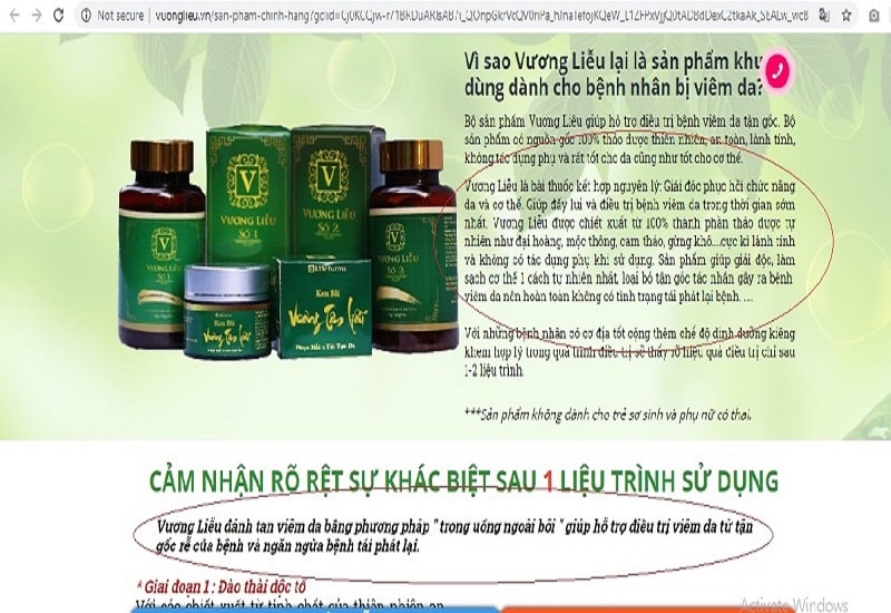 Nhiều website vẫn ngang nhiên quảng cáo sai công dụng, gây hiểu nhầm, đe dọa sức khỏe người tiêu dùng...