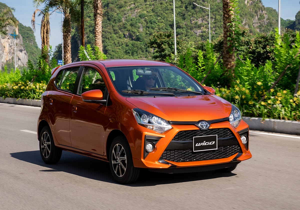 Toyota Wigo cũng được giảm giá mạnh