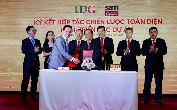 LDG kỳ vọng ký kết hợp tác chiến lược toàn diện với tập đoàn quản lý quỹ đầu tư S.A.M sẽ giúp LDG Group có thêm tiềm lực tài chính thông qua việc hợp tác đầu tư với hàng loạt các quỹ tài chính trong và ngoài nước để phát triển các dự án do chúng tôi đầu tư (ảnh: LDG Group)