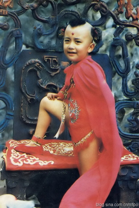 Tạo hình Hồng Hài Nhi trong Tây Du Ký 1986