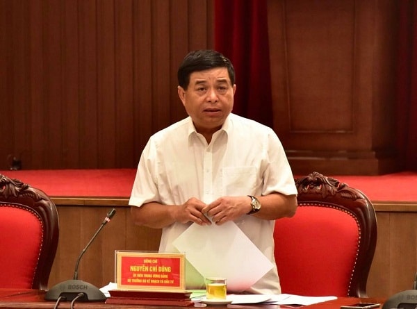 Bộ trưởng Bộ KH&ĐT Nguyễn Chí Dũng. (Ảnh: Thành Chung)