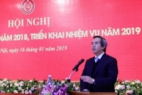 Trưởng Ban kinh tế Trung ương: Sẽ thúc đẩy để các ngân hàng TMNN được tăng vốn điều lệ trong đầu năm 2019.