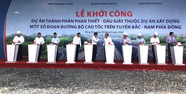 Lễ khởi công dự án thành phần quan trọng có ý nghĩa rút ngắn khoảng cách, thời gian di chuyển giữa các địa phương vùng và liên vùng