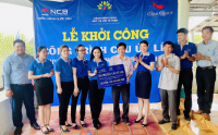 Quỹ Hành Trình Xanh cùng NCB tài trợ xây cầu tại Đồng Tháp