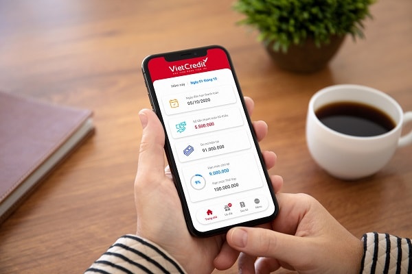 Ứng dụng VietCredit chú trọng đơn giản hóa thao tác nhưng vẫn đầy đủ tiện ích cho người dùng (ảnh: VietCredit)