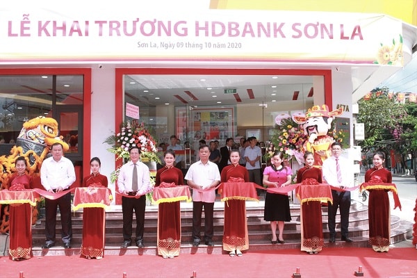 Chi nhánh HDBank Sơn La chính thức khai trương ngày 9.10.2020