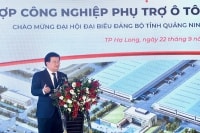 Tập đoàn Thành Công khởi động dự án xây dựng công nghiệp phụ trợ ô tô tại Quảng Ninh