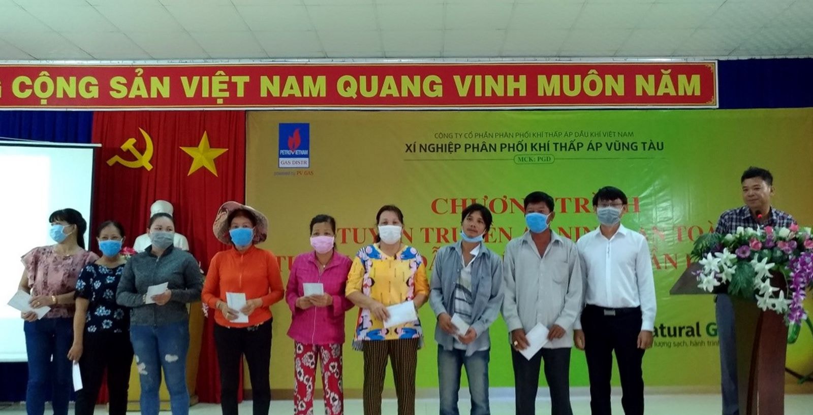 KTA Vũng Tàu tri ân người dân tham gia bảo vệ an ninh – an toàn hệ thống khí