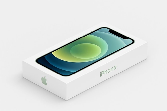 Hộp đựng iPhone mới nhỏ và gọn hơn.