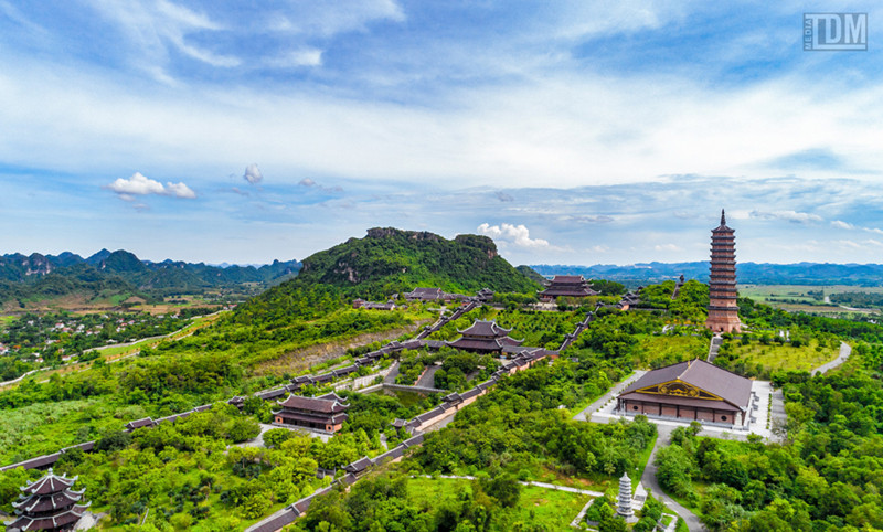 Dự án du lịch tâm linh chùa Bái Đính chỉ có khoảng 107 ha đất cho công trình tôn giáo trên 539ha đất của cả quần thể.