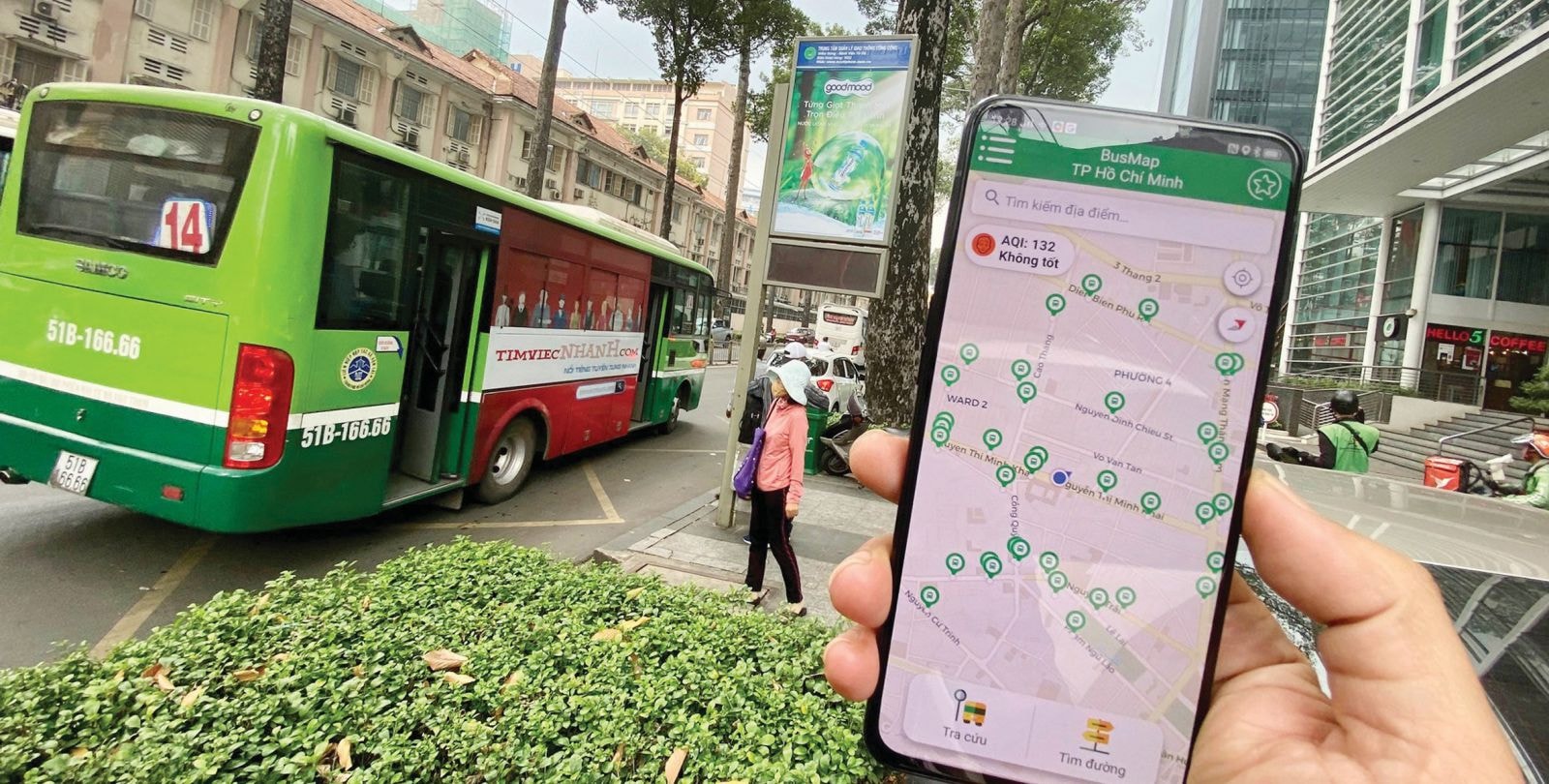 Khoảng 25% người đi xe buýt tại TP HCM sử dụng ứng dụng BusMap.