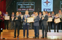 EVN được vinh danh tại Lễ Tôn vinh người nộp thuế tiêu biểu