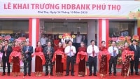 HDBank đi vào hoạt động tại Phú Thọ