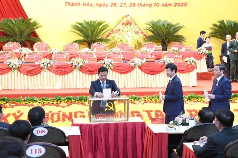 Ban chấp hành Đảng bộ Thanh Hóa lần thứ XIX,nhiệm kỳ 2020 - 2025 có 3 Phó Bí thư tỉnh ủy, 17 ủy viên Ban thường vụ