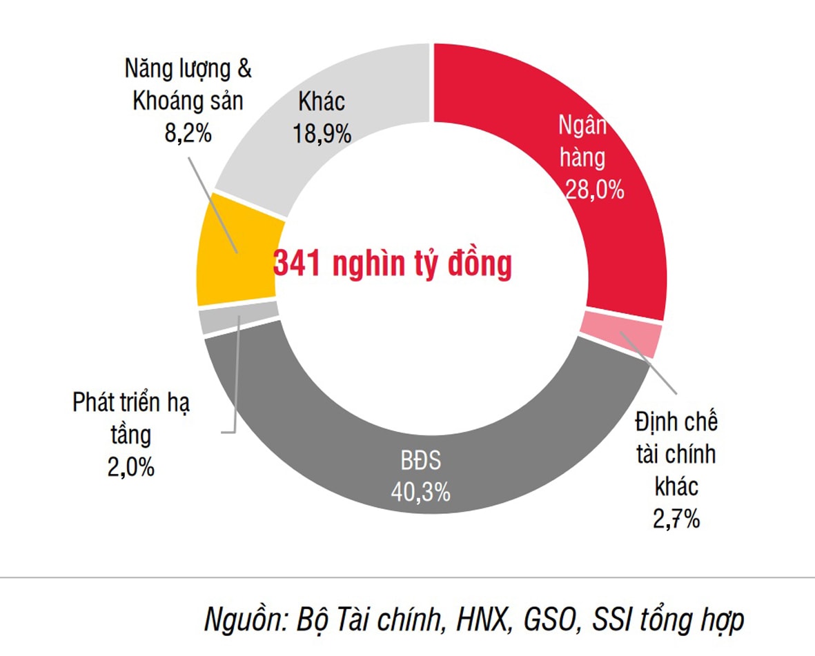  Cơ cấu tổ chức phát hành trái phiếu doanh nghiệp trong 9 tháng đầu năm 2020.