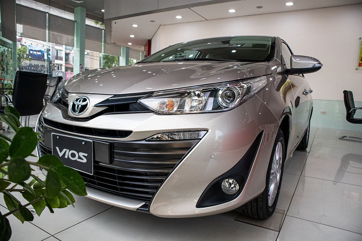 Thiết kế đầu xe Toyota Vios 2020