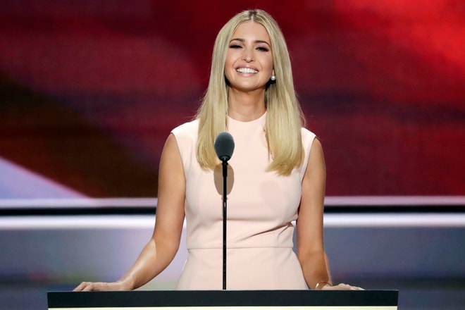 Ivanka Trump được coi là tương lai chính trị của nhà Trump.