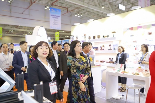 Điểm đặc trưng của Vietnam Expo là khối doanh nghiệp “đa dạng - sản phẩm đặc sắc”.