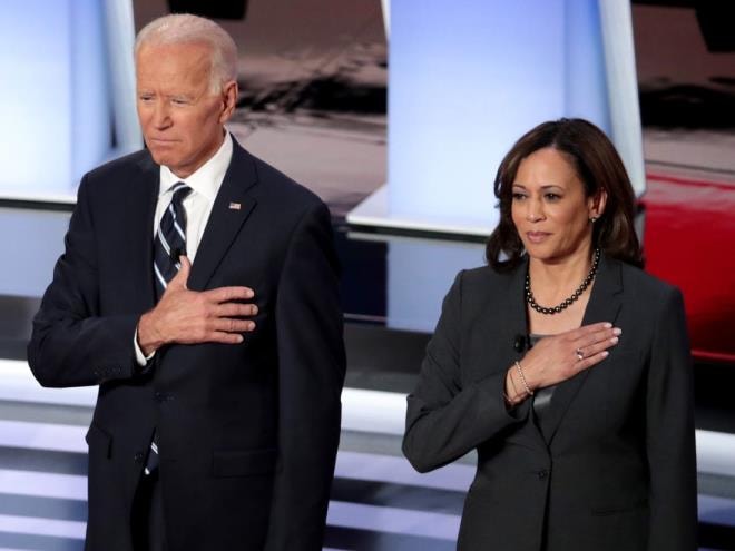 Lãnh đạo nhiều nước trên thế giới chúc mừng chiến thắng ông Joe Biden và bà Kamala Harris. (Ảnh: Getty).