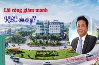 Lãi ròng bán niên giảm mạnh, KBC còn có gì?