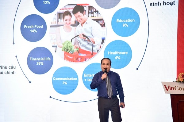 Ông Trương Công Thắng - TGĐ VinCommerce công bố chiến lược phát triển mới giai đoạn 2021-2025