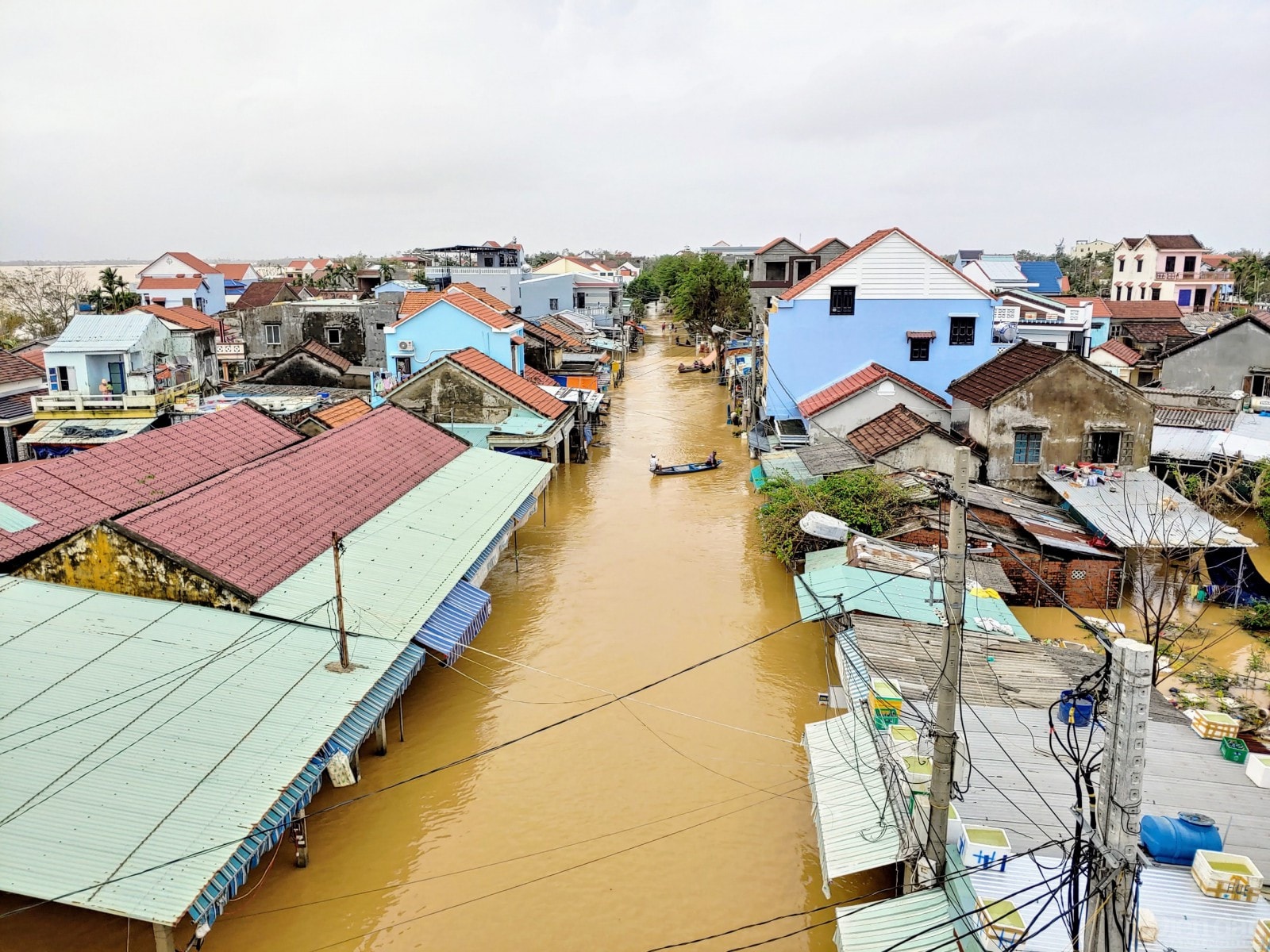 Phường Thanh Hà (Hội An) mực nước đã cao hơn 1,5m.