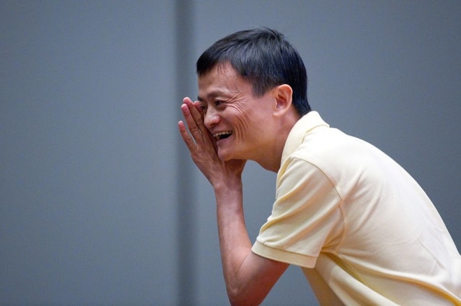 Tỷ phú Jack Ma tham vọng giúp Trung Quốc giải quyết các vấn đề tài chính thông qua đổi mới. Ảnh: Reuters.