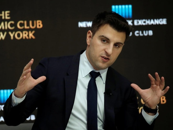 Doanh nhân Brian Chesky, CEO Airbnb. Ảnh: Reuters.