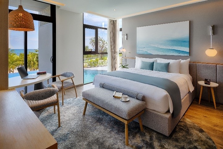 Phòng nghỉ tiện nghi tại khu nghỉ dưỡng Premier Residences Phu Quoc Emerald Bay