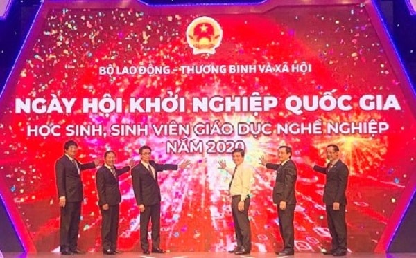 TP. HCM Ngày hội Khởi nghiệp quốc gia học sinh, sinh viên giáo dục nghề nghiệp.