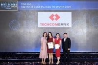 Techcombank 5 năm liên tiếp lọt Top 2 nơi làm việc tốt nhất ngành tài chính- ngân hàng