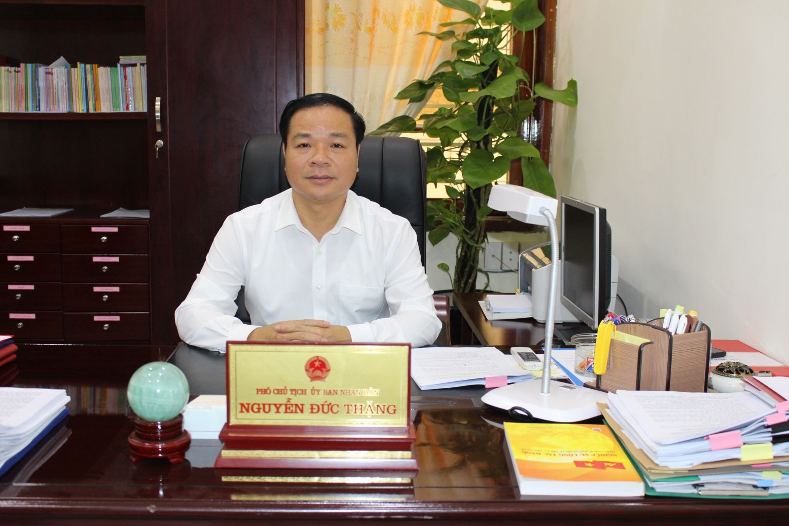 Ông Nguyễn Đức Thặng, Phó Chủ tịch UBND huyện Thuận Châu