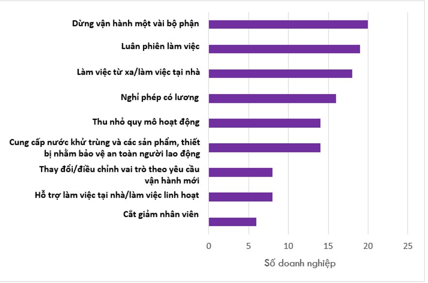 Biểu đồ 2. Các doanh nghiệp khu vực tư nhân 