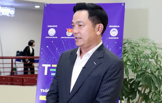 Ông Lê Tánh, CEO của VNPay (Ảnh: Bảo Linh)