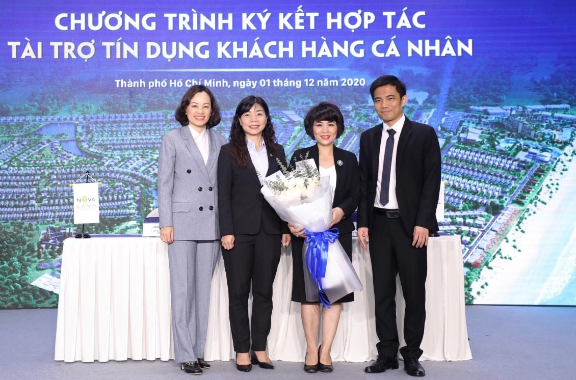 Đại diện NCB và Novaland ký kết hợp tác tài trợ tín dụng khách hàng cá nhân