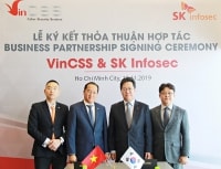 VinCSS ký thoả thuận hợp tác an ninh mạng với SK Infosec