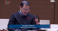 Ông Đinh Công Sỹ - ĐBQH tỉnh Sơn La: Cần quan tâm tới quy hoạch mạng lưới đường bộ