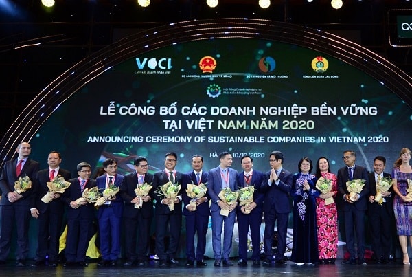 Novalandp/khẳng định vị trí tốp đầu trong 10 doanh nghiệp bền vững 2020 của Việt Nam. Ảnh: Quốc Tuấn