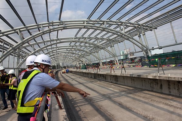 Tuyến metro số 1 của TPHCM được xây dựng bằng vốn vay ODA của Nhật Bản 