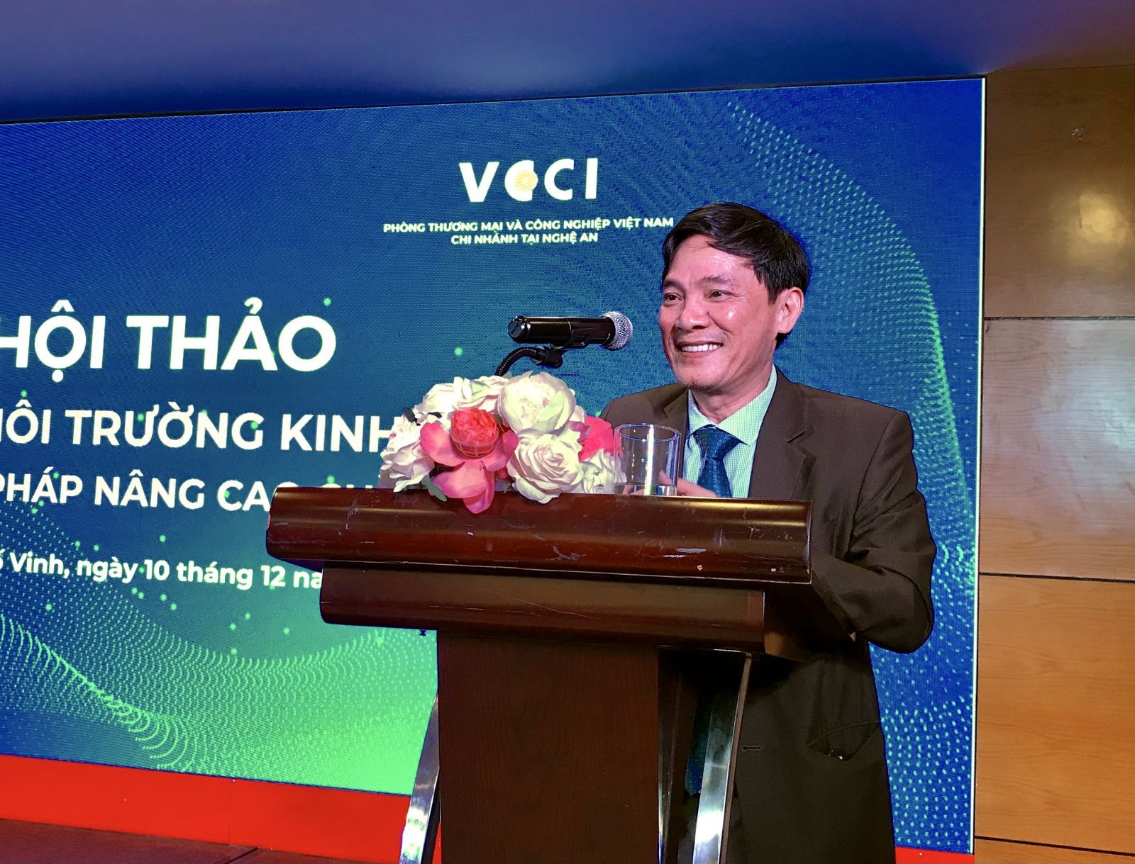 Ông Trần Quốc Thành – Giám đốc Sở Khoa học và Công nghệ tỉnh Nghệ An