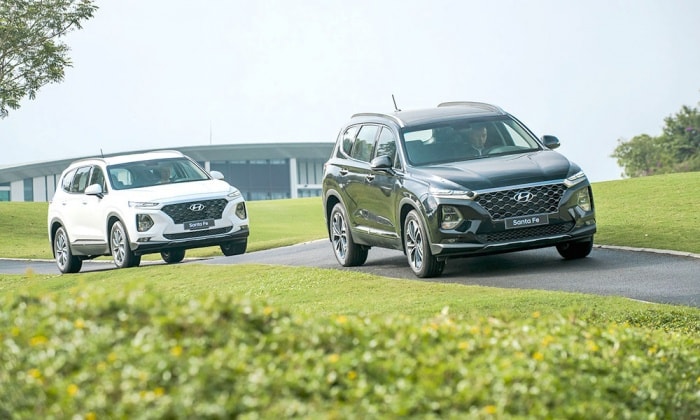 Hyundai SantaFe được người Việt ưa chuộng sau nhiều năm có được danh hiệu xe SUV bán chạy nhất Bắc Mỹ