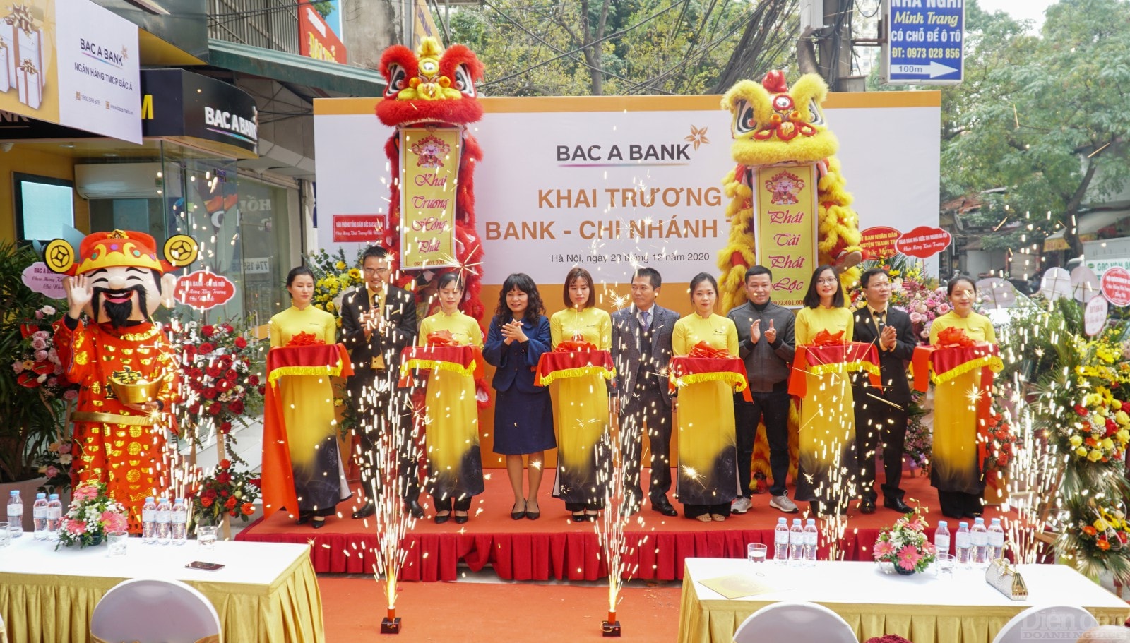 Lễ cắt băng khai trương chi nhánh BAC A BANK chi nhánh Thanh Trì