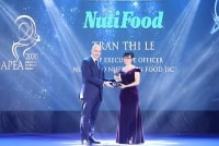 NutiFood lập “hat – trick” với ba giải thưởng về doanh nghiệp và Doanh nhân APEA 2020