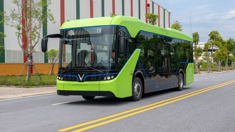 Xe bus điện VinFast nằm trong chiến lược “Vì tương lai giao thông xanh” mà Tập đoàn Vingroup hướng tới