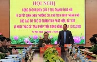 Phát hiện, bắt giữ 10 tàu hút cát trái phép trên sông Hồng: Bí thư Thành ủy Hà Nội gửi Thư khen