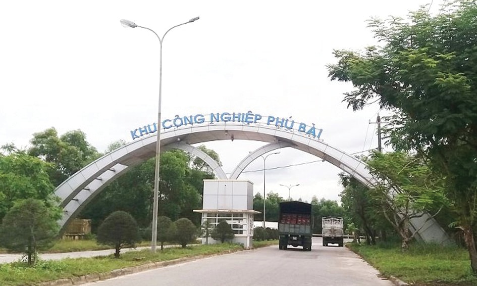  Khu công nghiệp Phú Bài, Thừa Thiên Huế kêu gọi đầu tư kết 