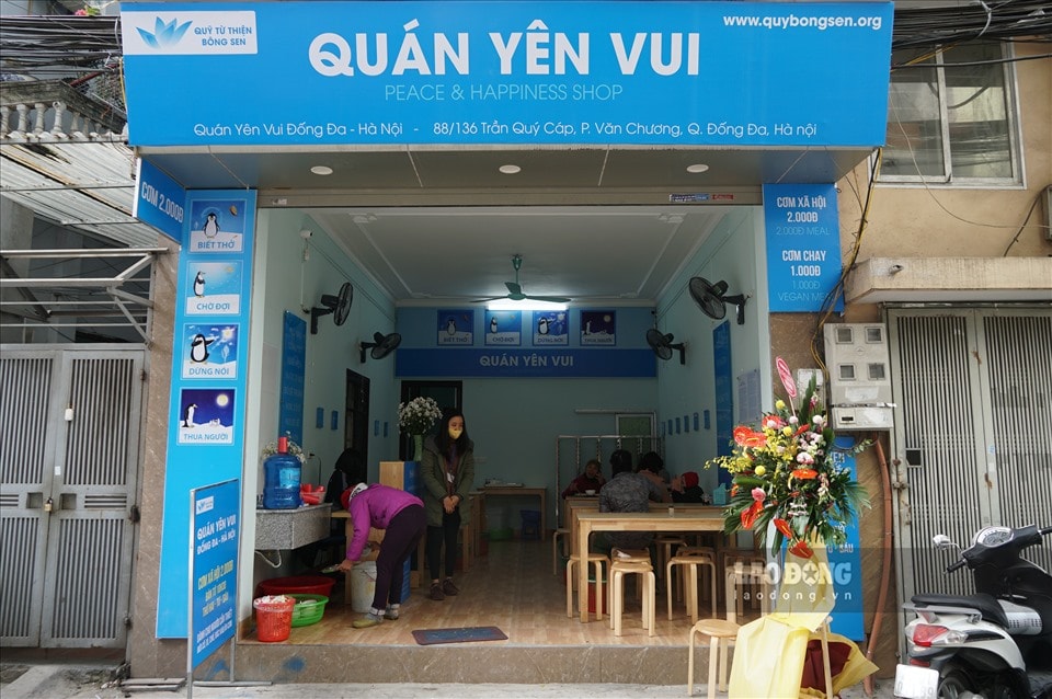 Hoạt động từ giữa tháng 12/2020, Quán Yên Vui đã giúp đỡ được nhiều người có hoàn cảnh khó khăn.