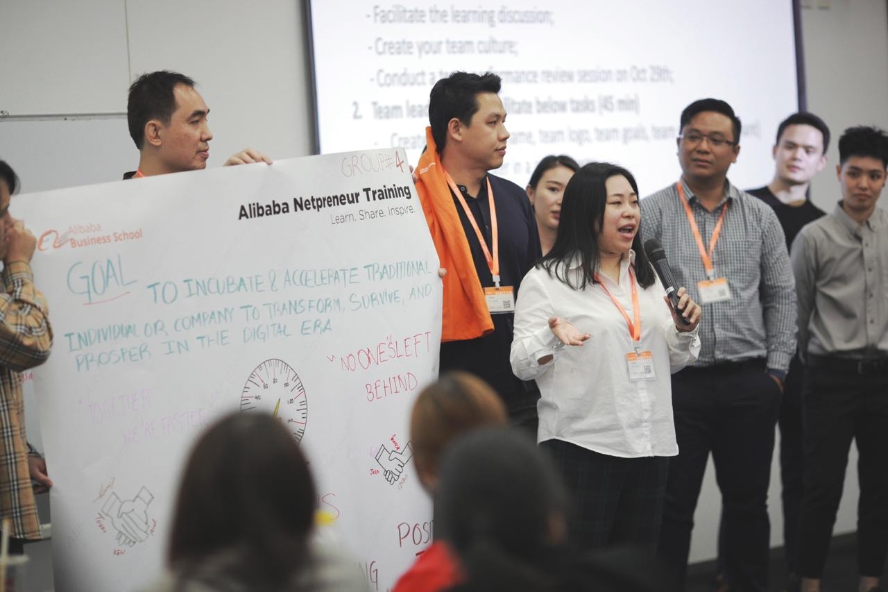 Chương trình Netpreneur tại Thái Lan. Ảnh: Alibaba.