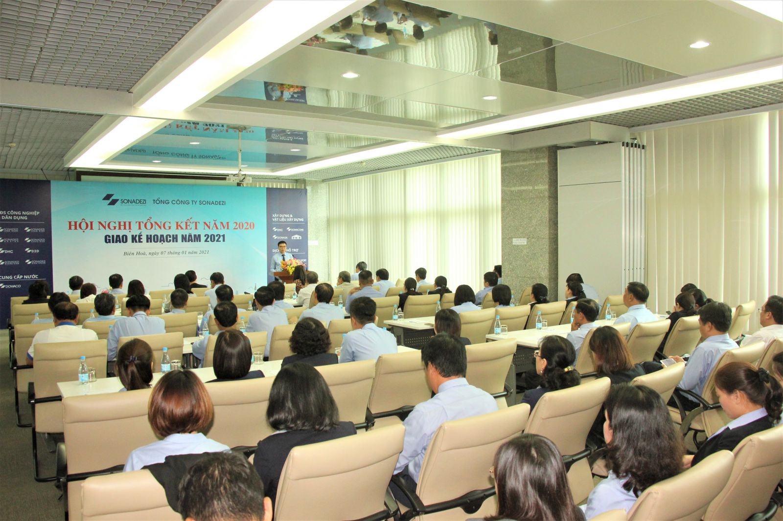 Hội nghị tổng kết năm 2020 và giao kế hoạch sản xuất kinh doanh năm 2021 của Tổng công ty Sonadezi