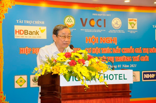 Ông Lê Duy Minh - Chủ tịch Hiệp hội Trang trại và Doanh nghiệp nông nghiệp Việt Nam.